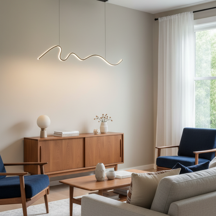 High-end dimmable scandinavian ceiling light- Altéa