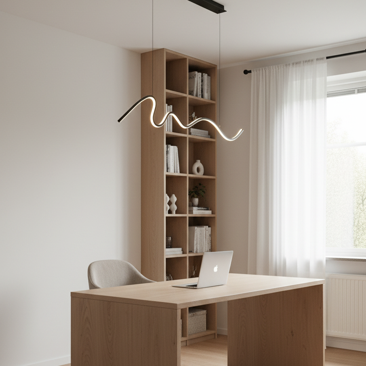 High-end dimmable scandinavian ceiling light- Altéa