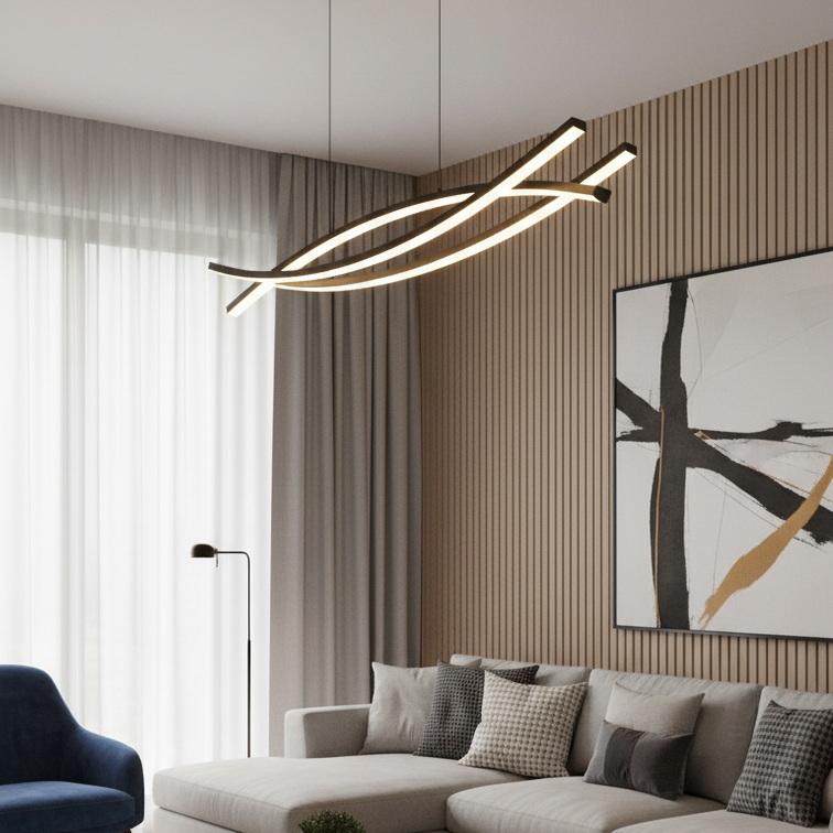 Led pendant light soft modern and refined style-Stilio