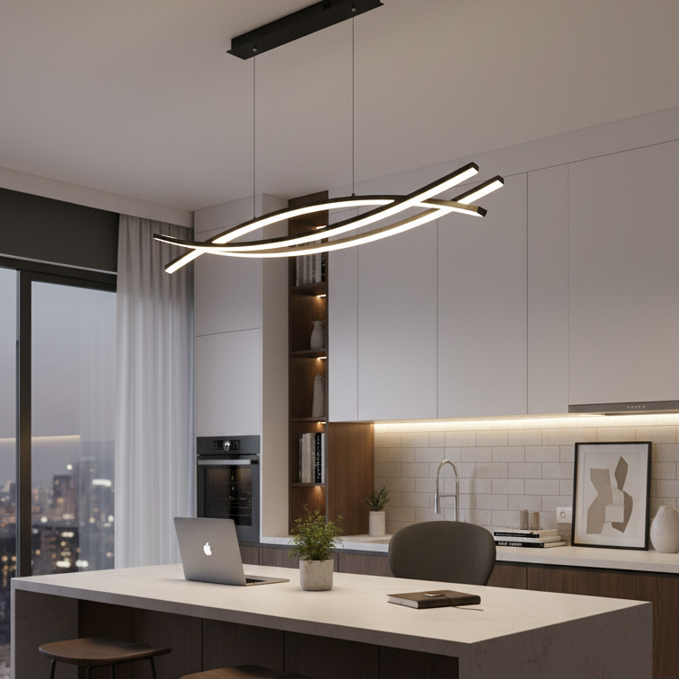 Led pendant light soft modern and refined style-Stilio