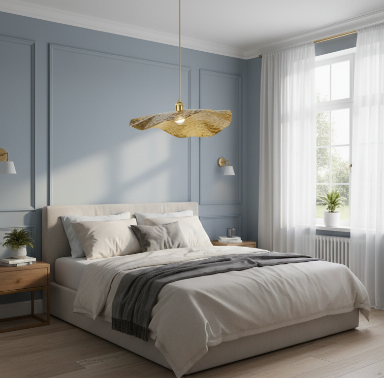 Modern pendant light with artistic shape and energy-efficient led-Lumina Wave