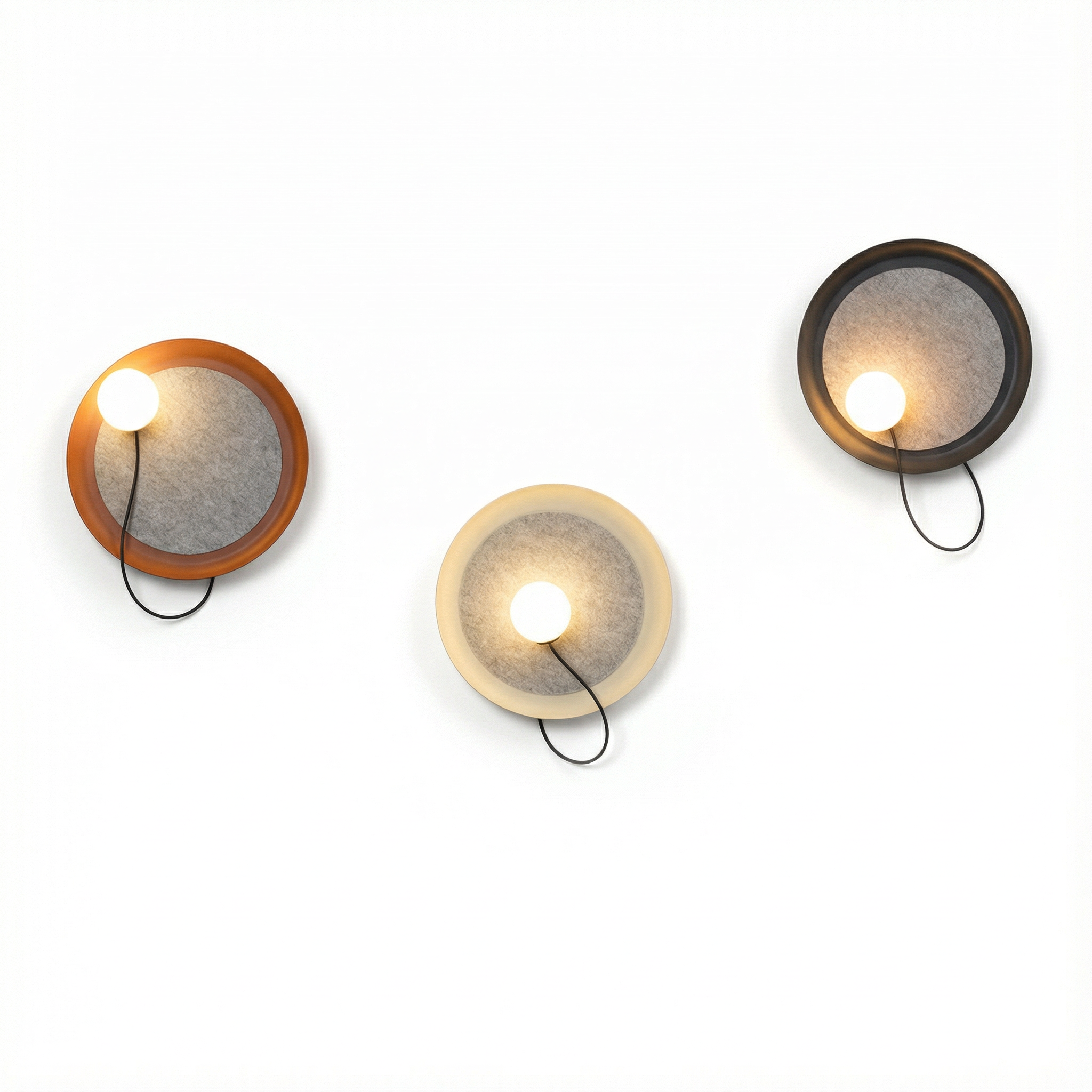 Armonia – Nordic Minimalist PVC Wall Light for Bedroom
