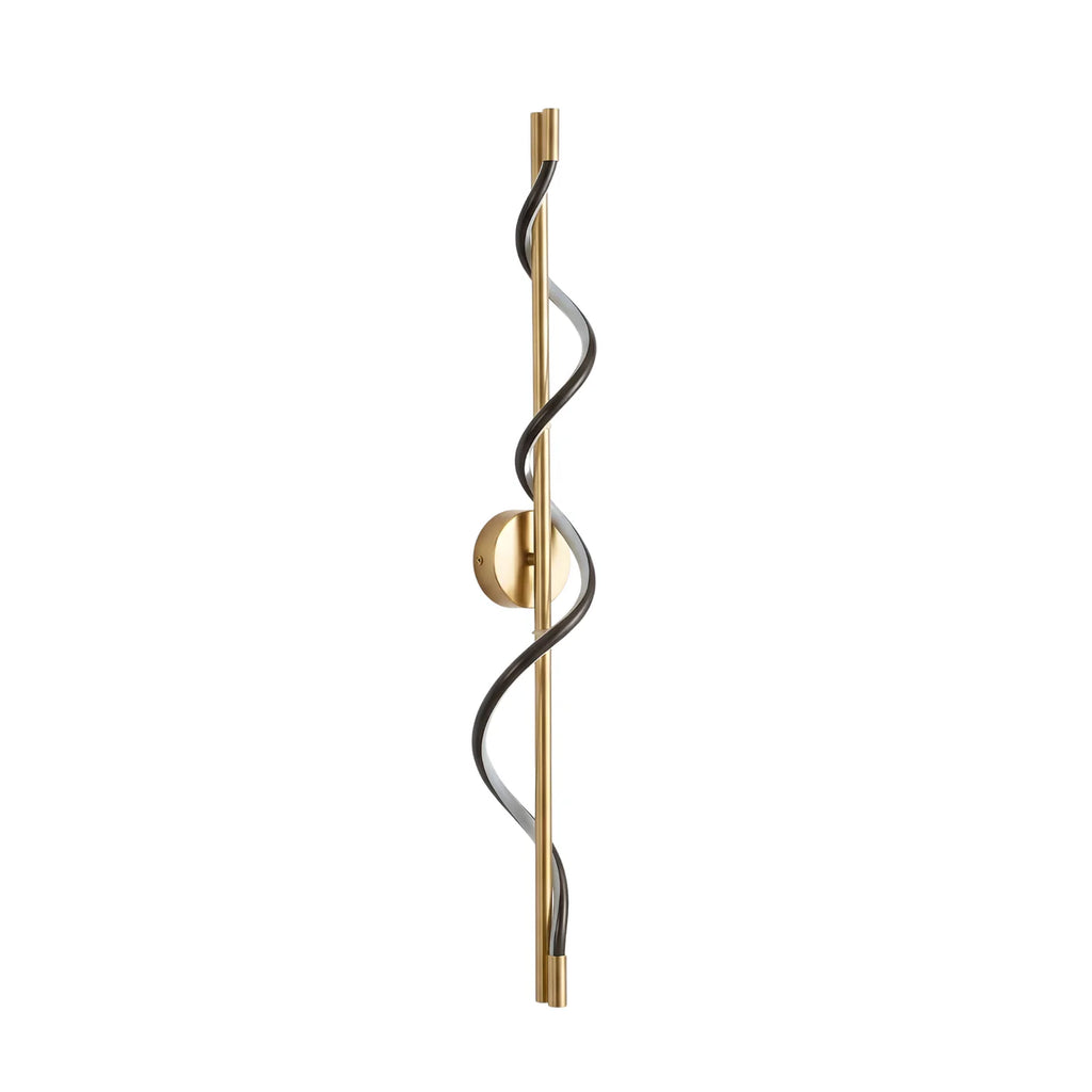 Ascending LED Wall Light & Descending Twisted Elegance – SpiraleX