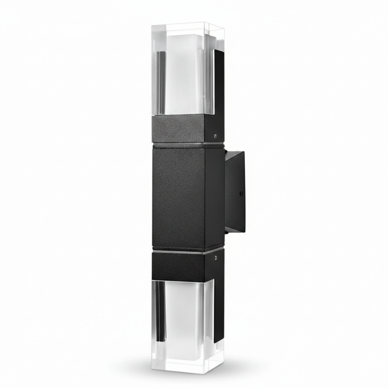 Minimalist LED wall light in aluminum – Clarionde