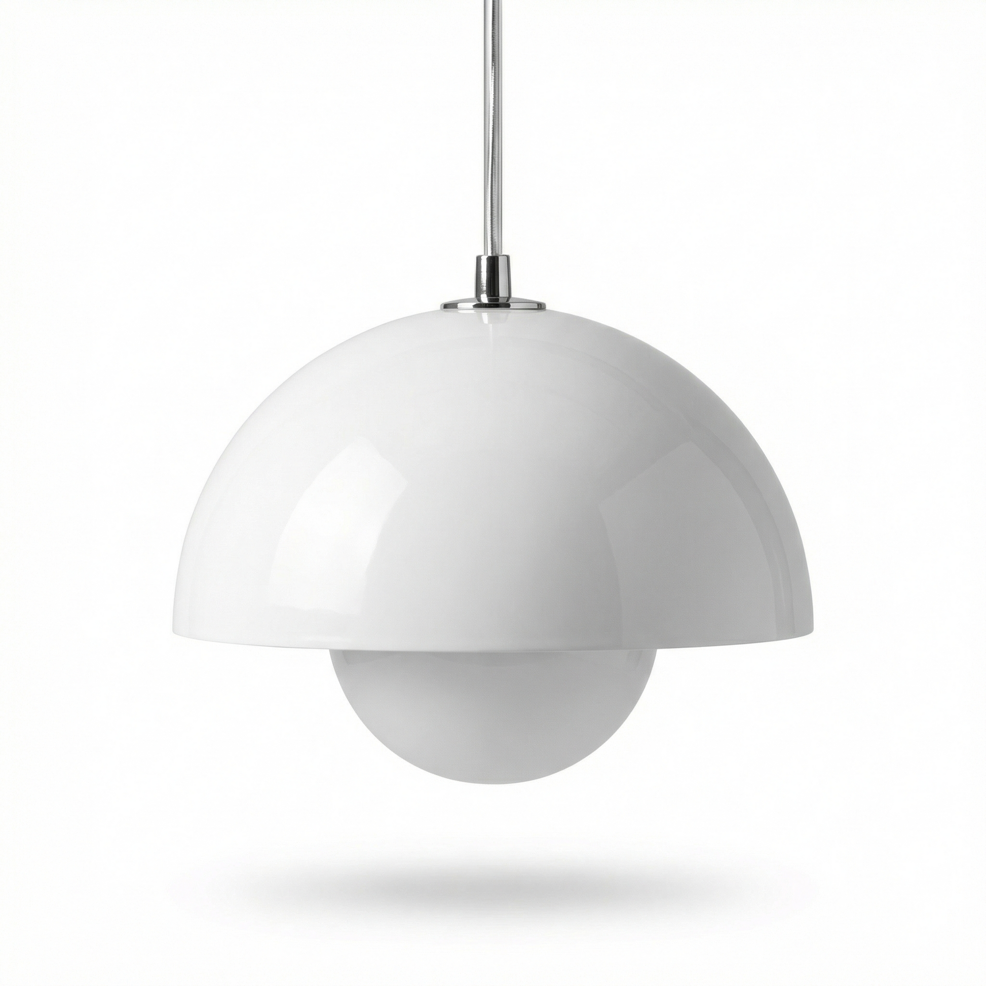 Modern glass ball pendant light versatile style-Chromafil