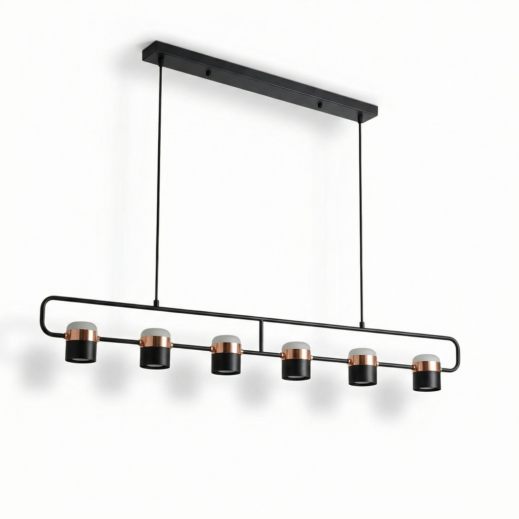 Juriane – Black Metal LED Pendant Light Modern Design