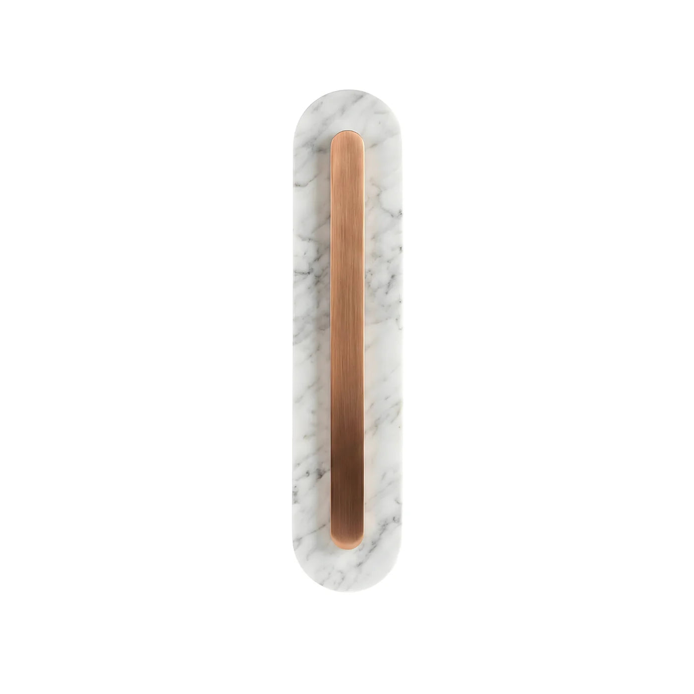 Copper and marble wall light for bedroom – Marmoréa