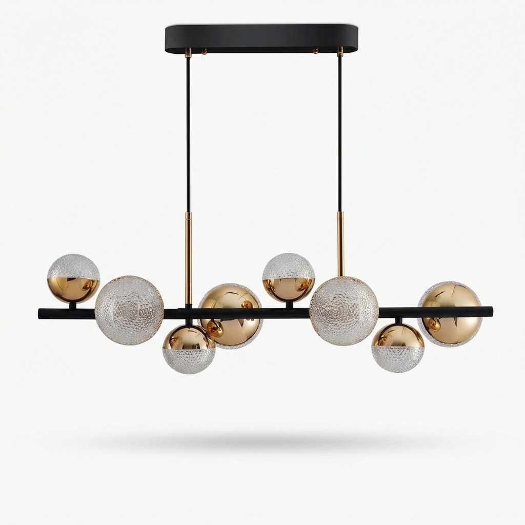 Modern acrylic pendant light for dining room-Ornelia