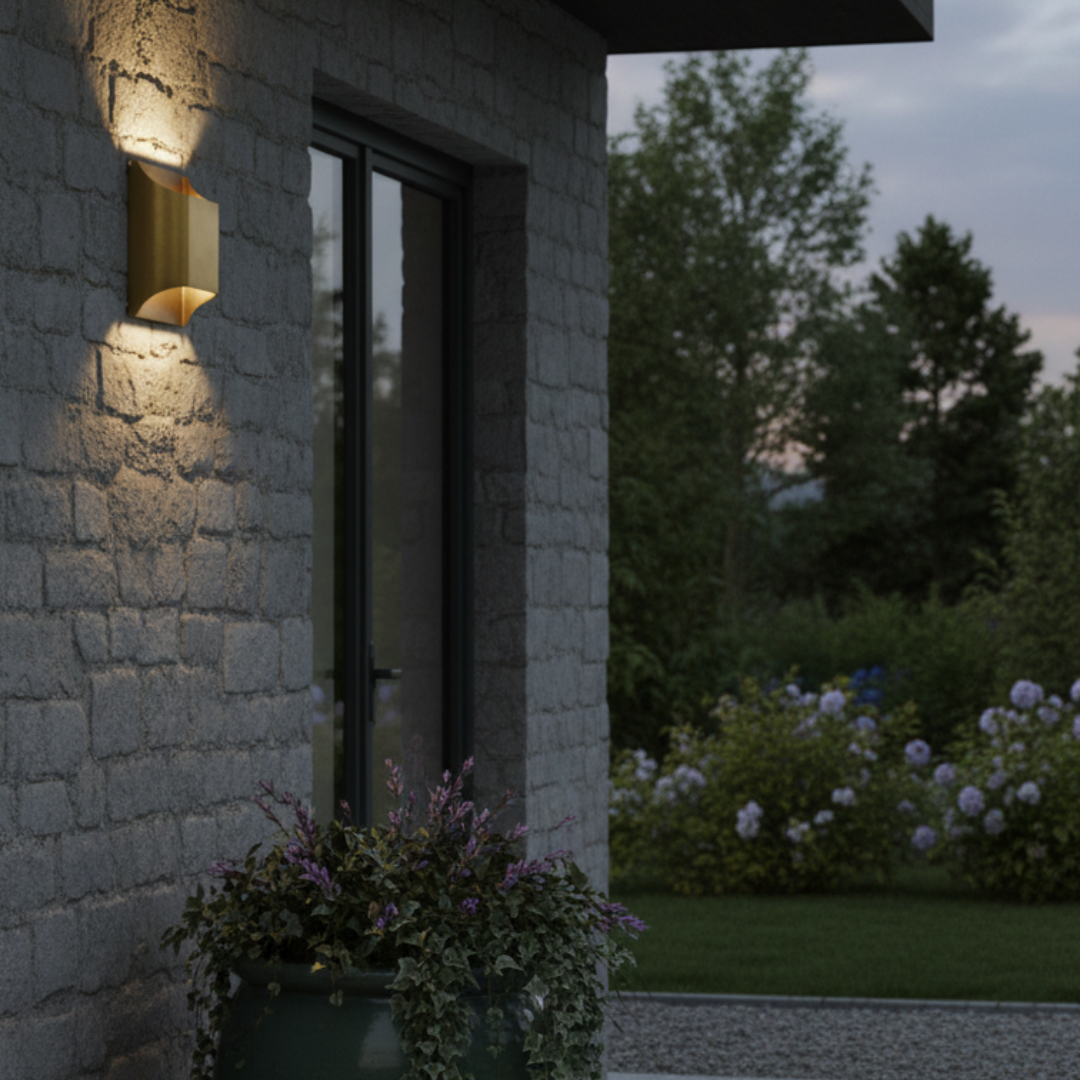 Copper wall sconce – Altarion