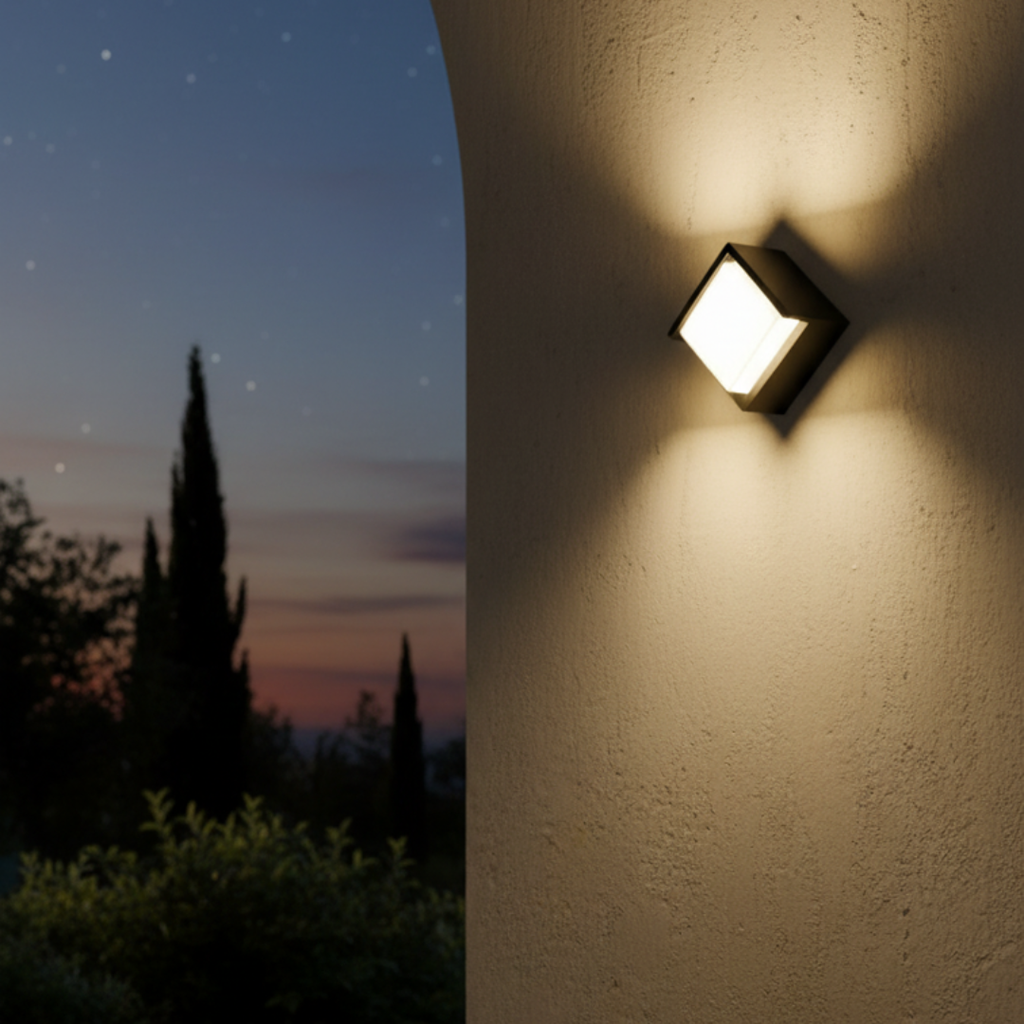 Halorya Outdoor Wall Light with Motion Sensor