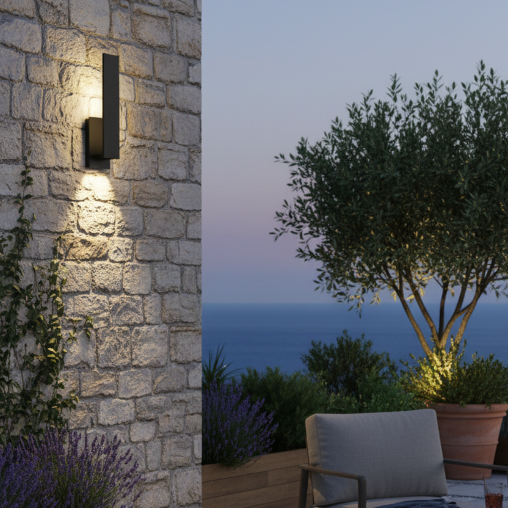 Outdoor Wall Light Aluminum LED IP65 – Nameus