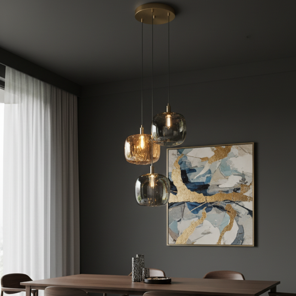 Chic contemporary inspiration pendant lamp-Orelis