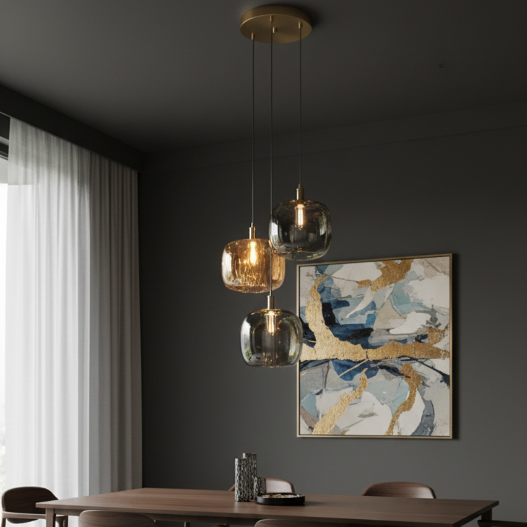 Chic contemporary inspiration pendant lamp-Orelis